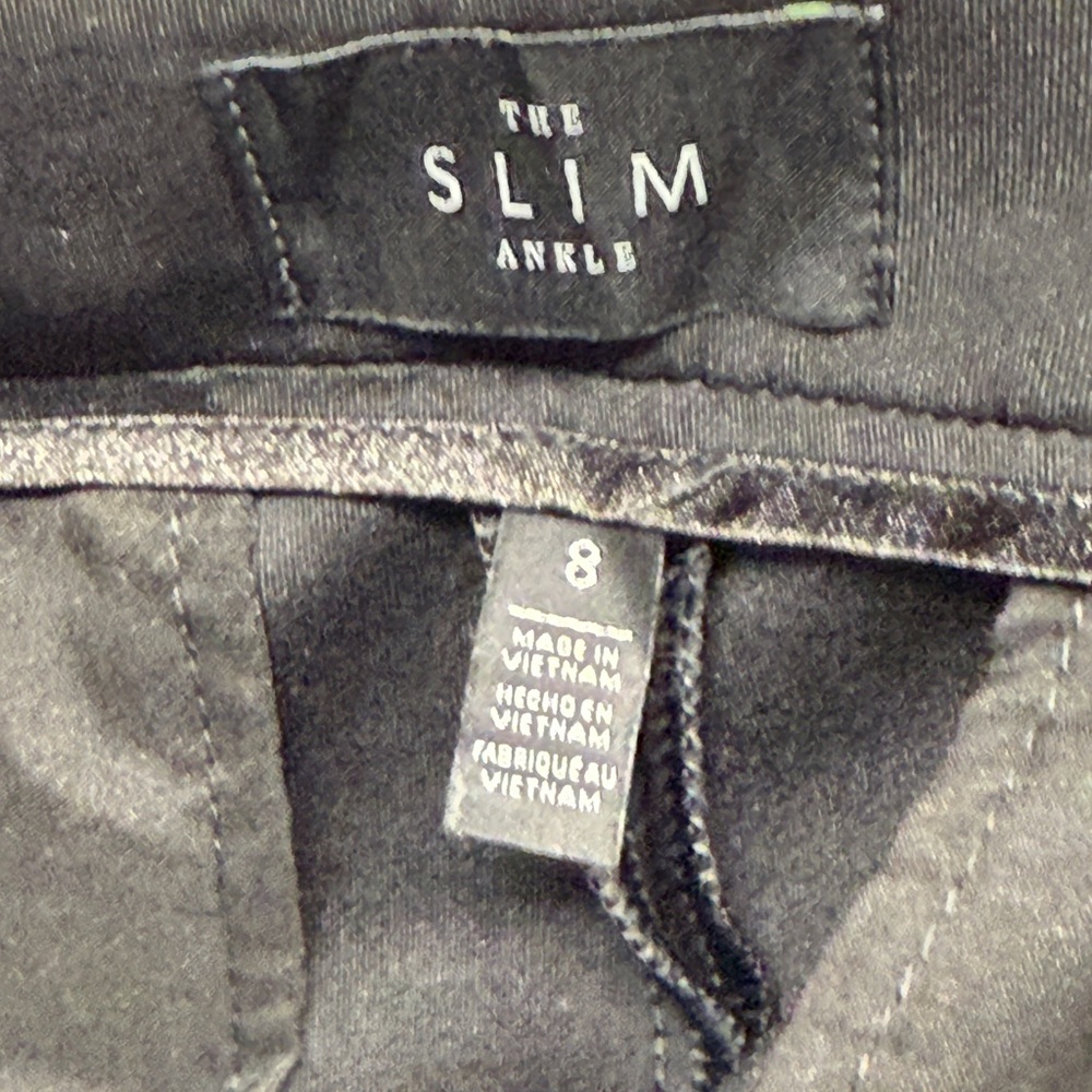 NWOT White House Black‎ Market Size 8  Black The Skinny Ankle Pants - Picture 3 of 6